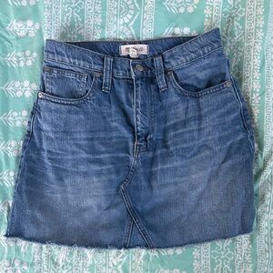 Madewell Denim Skirt